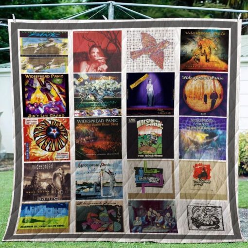 Widespread Panic Albums Quilt Blanket