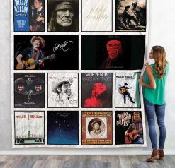 Willie Nelson Quilt Blanket For Fans 02