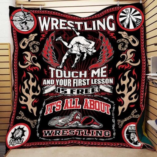 Wrestling Quilt D277