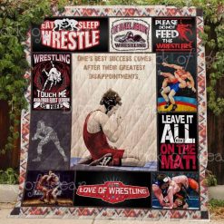 Wrestling Ver 3 Quilt Blanket Kc1307