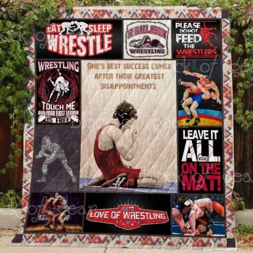 Wrestling Ver 3 Quilt Blanket Kc1307