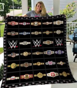 Wwe Network Quilt Blanket Th2506