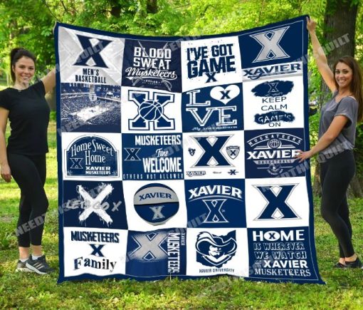 Xavier Musketeers Quilt Blanket LC5