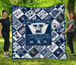 Yale Bulldogs Quilt Blanket