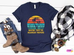 Sunset Style Johnny Depp Maybe They’re Hearsay Papers Unisex T-Shirt