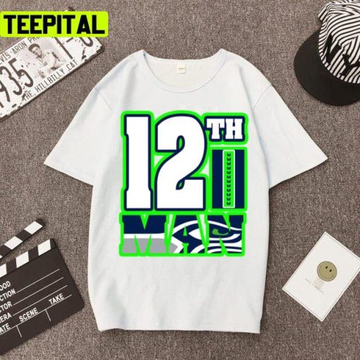 12th Man Seattle Seahawks Design Unisex T-Shirt