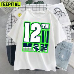 12th Man Seattle Seahawks Design Unisex T-Shirt