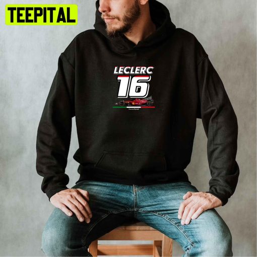 16 Charles Leclerc F1 Scuderia Ferrari Racing Unisex T-Shirt