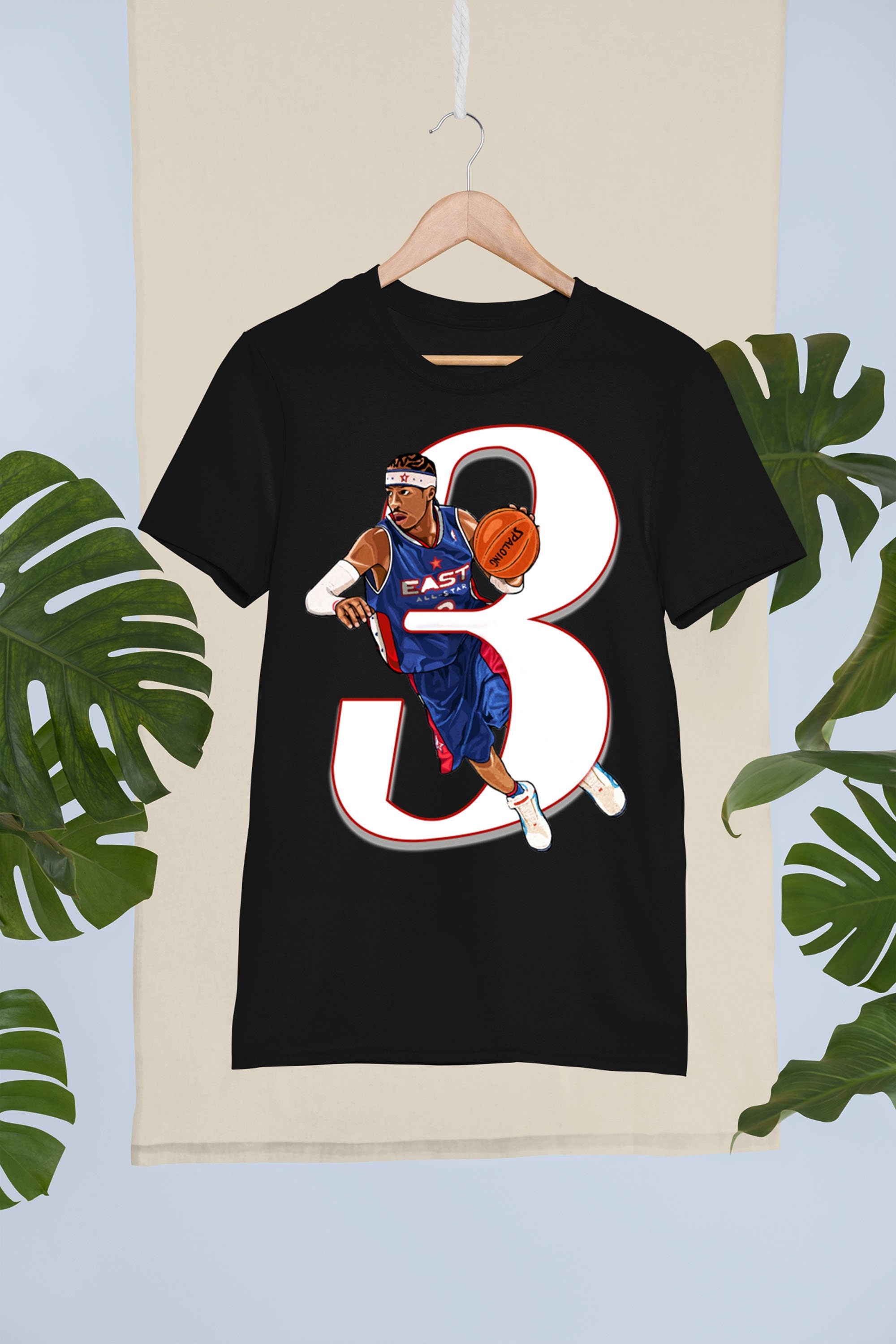3 Allen Iverson Philadelphia 76ers NBA Basketball Unisex T-Shirt