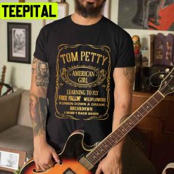 70s Vintage Style Tom Petty American Girl Unisex T-Shirt