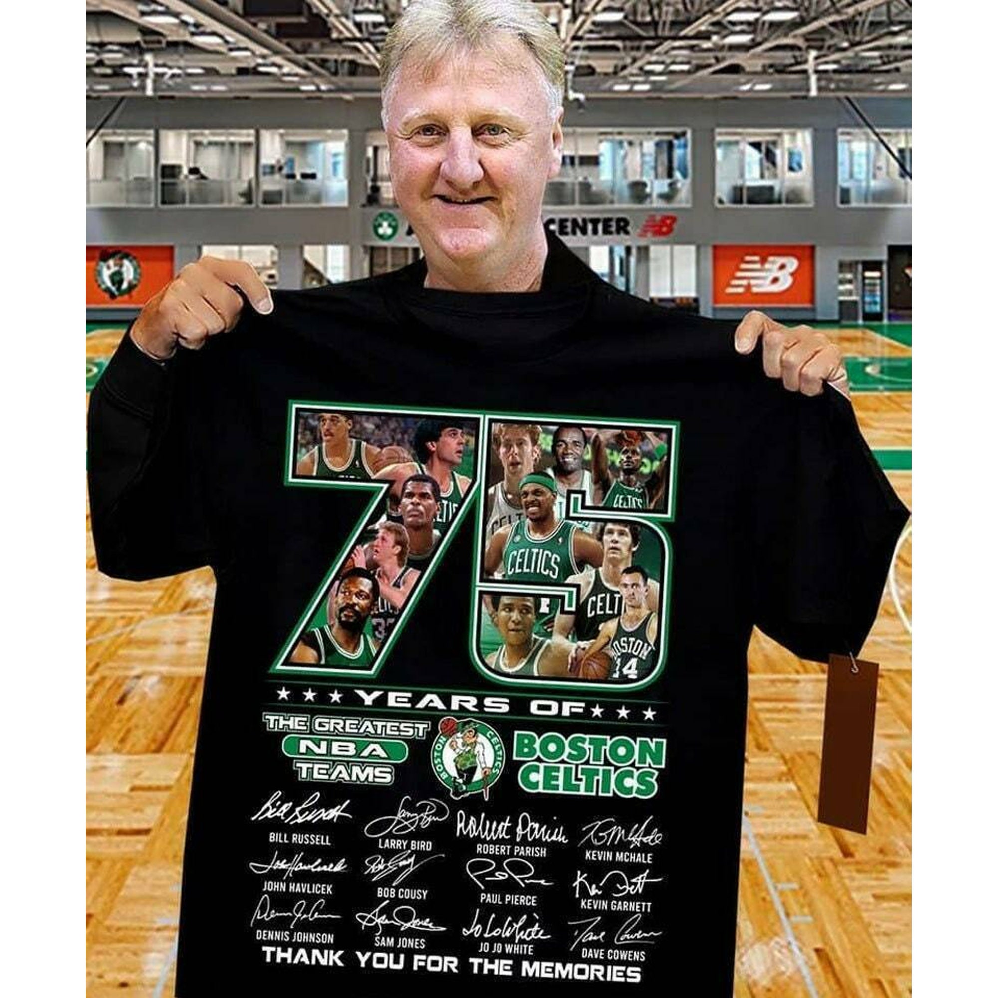 75 Years Of The Greatest Nba Teams Boston Celtics Basketball Unisex T-Shirt
