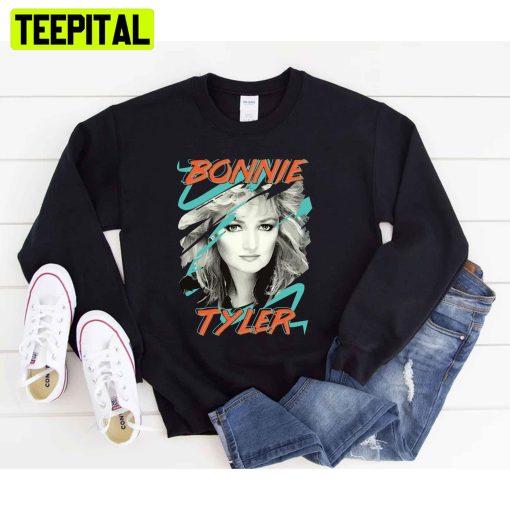 80s 1980s Pop Music Bonnie Tyler Unisex T-Shirt