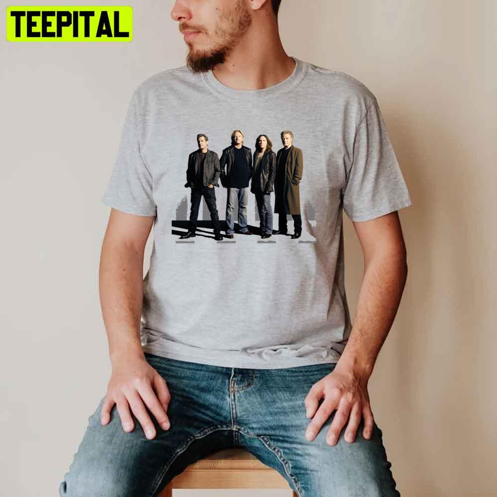90s Rock Band Abbey Road Eagles Band Unisex T-Shirt