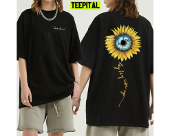 Art Sunflower Hey Hey Rise Up Ukraine Unisex T-Shirt