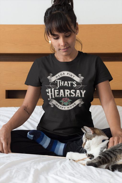 That’s Hearsay Mega Pint Happy Hour Anytime Johnny Depp Unisex T-Shirt