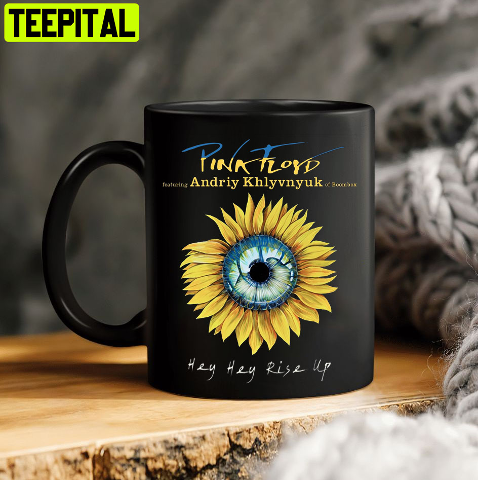 A Song For Ukraine Hey Hey Rise Up By Pink Floyd Mug