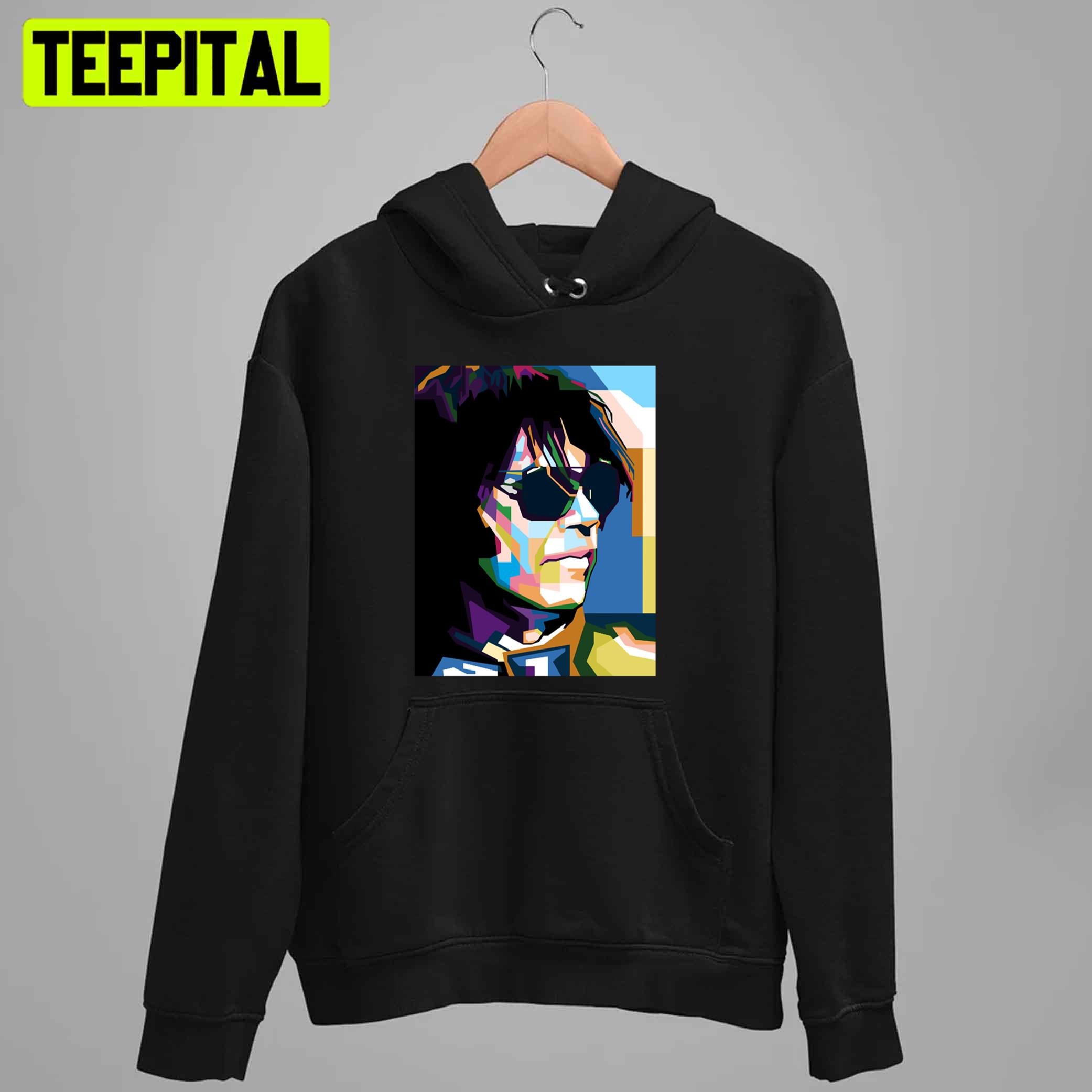 Abstract Neil Young In Popart Wpap Unisex T-Shirt