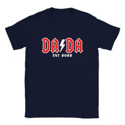 Acdc Dada Est 2022 Happy Father’s Day Unisex T-Shirt