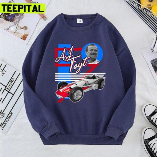 Aj Foyt Indy Car Racing Legend Tribute Unisex T-Shirt