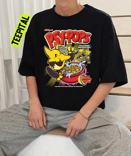 Alakazam’s Psy-Pops Cereal Unisex T-Shirt