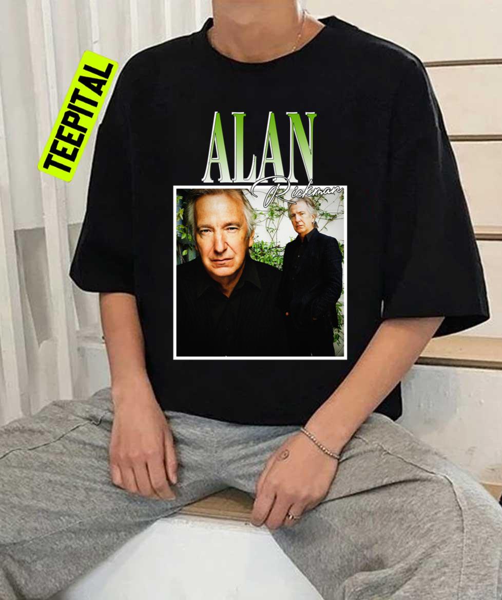 Alan Rickman Vintage 90s Style Bootleg Actor Unisex Sweatshirt – Teepital –  Everyday New Aesthetic Designs