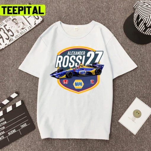 Alexander Rossi 27 Aa Retro 2019 Road Course Unisex T-Shirt