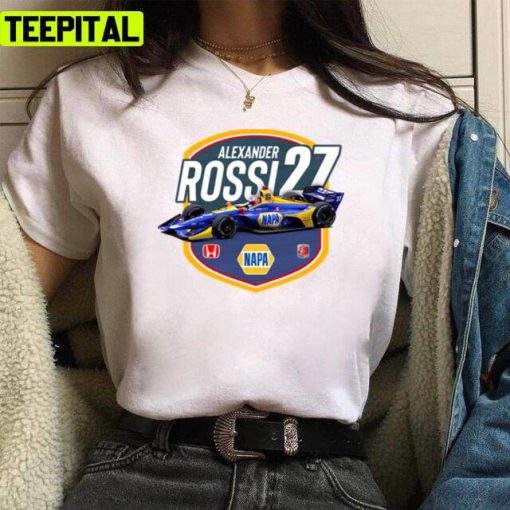 Alexander Rossi 27 Aa Retro 2019 Road Course Unisex T-Shirt