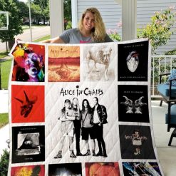 Alice In Chains Quilt Blanket