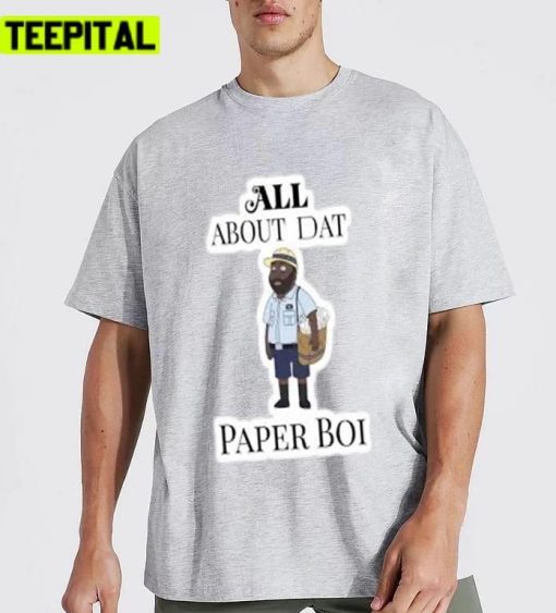 All About Paper Boi Illustration Unisex T-Shirt