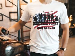 All My Teammate American Flag Honoring Those Who Served Memorial Day Unisex T-Shirt