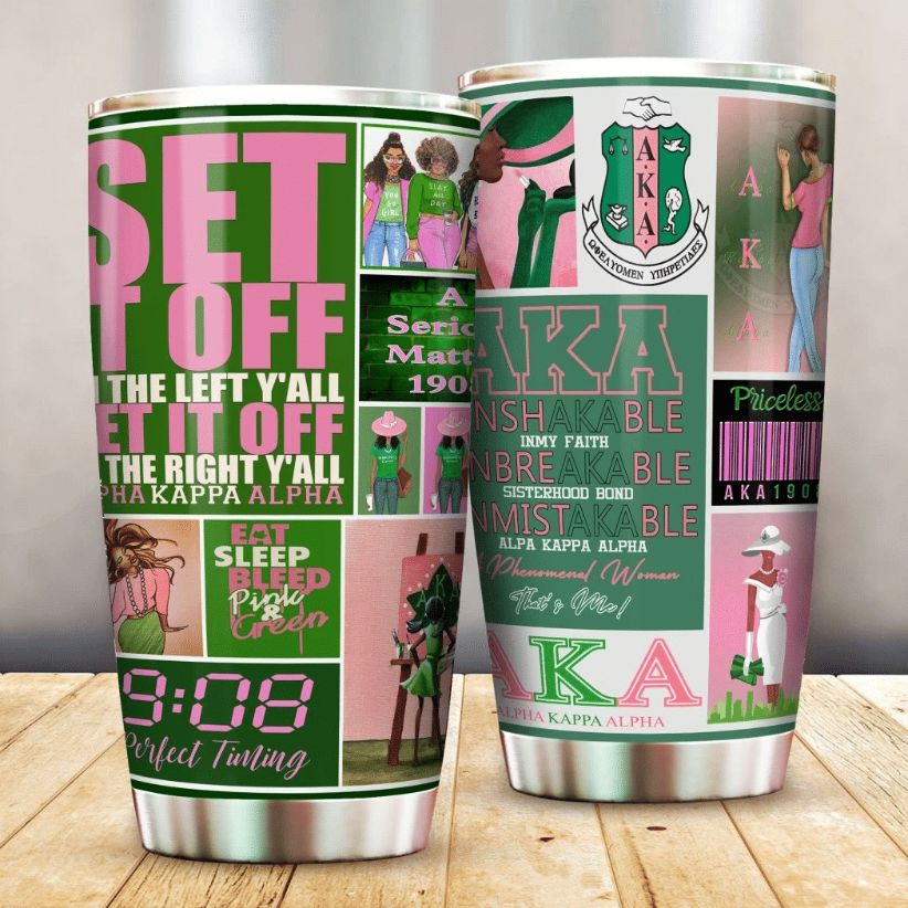Alpha Kappa Stainless Steel  Cup