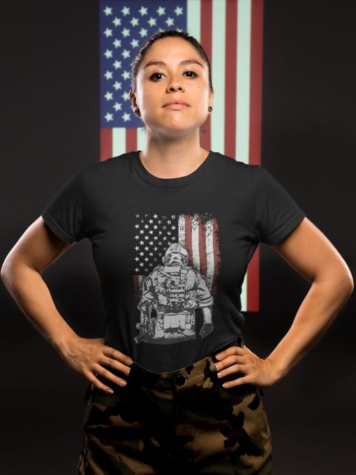 American Flag Veterans Memorial Day Unisex T-Shirt