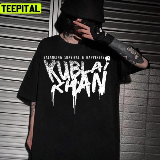 American Metalcore Kublai Khan Band Name Logo Unisex T-Shirt