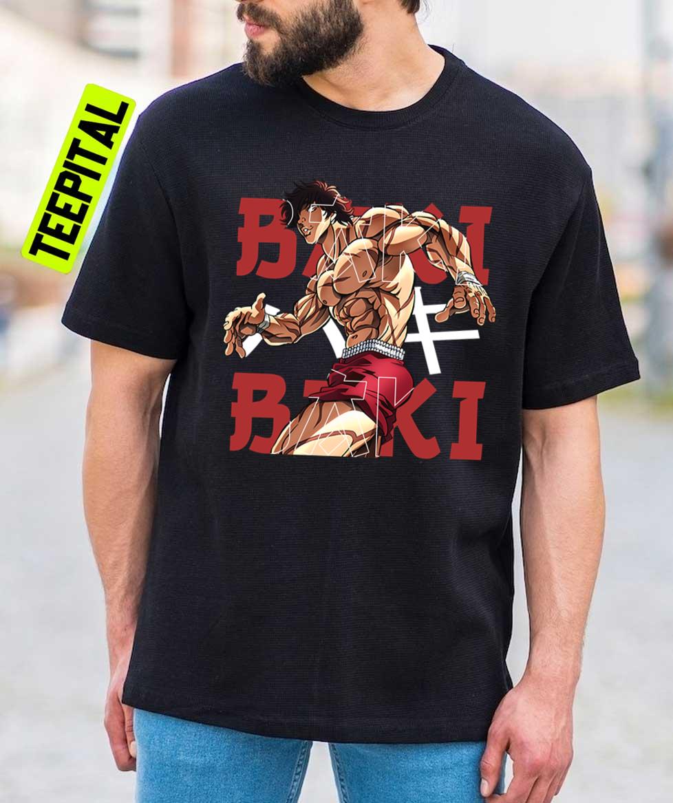 Anime Baki The Grappler T-Shirt - Baki Hanma