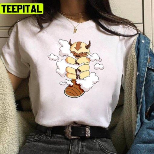 Appa With Clouds Avatar The Last Airbender Unisex T-Shirt