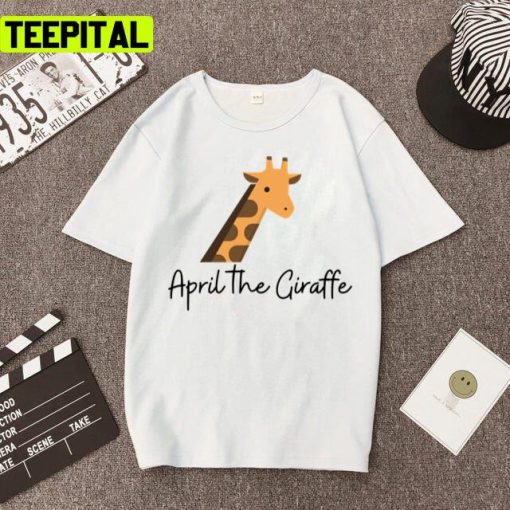 April The Giraffe Cute Trending 2022 Unisex T-Shirt