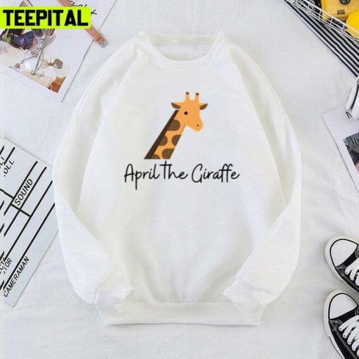 April The Giraffe Cute Trending 2022 Unisex T-Shirt