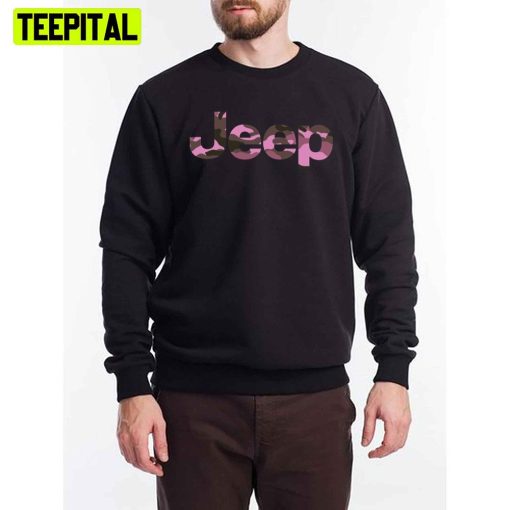 Art Jeep Pink Camo Unisex T-Shirt