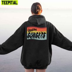 Art Text Forever Chasing Sunsets Unisex Hoodie