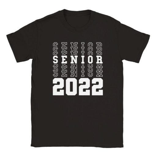 Art Text Senior 2022 Graduation Day Unisex T-Shirt