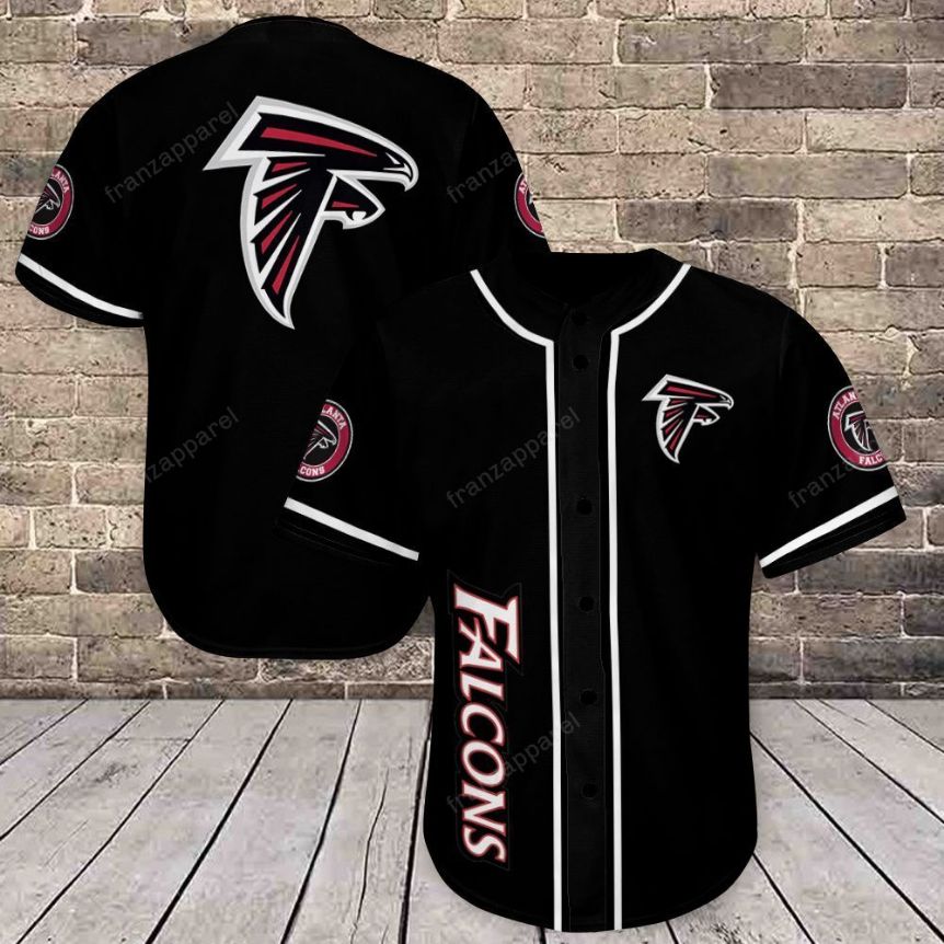 Atlanta Falcons Personalized 3d Baseball Jersey 281