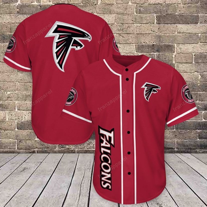 Atlanta Falcons Personalized 3d Baseball Jersey 282