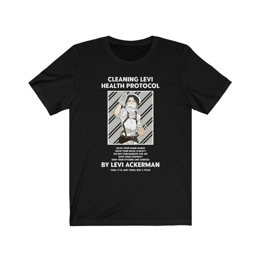 Attack on Titan Levi Ackeman Cleaning Crew T-Shirt