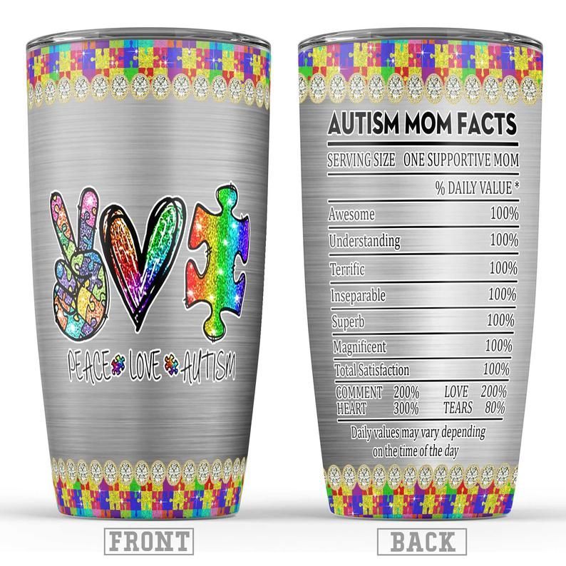 Autism Mom Stainless Steel Cup
