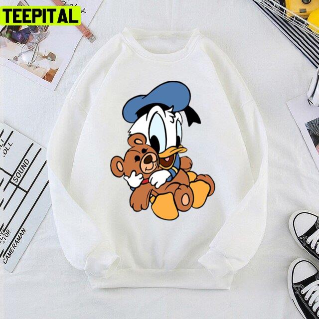 Baby Donald Duck And Bear Disney Unisex T-Shirt