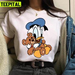 Baby Donald Duck And Bear Disney Unisex T-Shirt