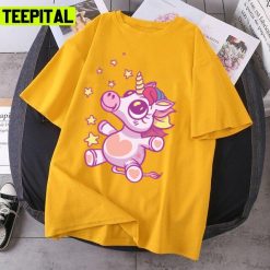 Baby Unicorn And Stars Trendy 2022 Design Unisex T-Shirt