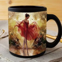 Ballet Lovers Iii Premium Sublime Ceramic Coffee Mug Black