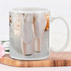 Ballet Lovers Premium Sublime Ceramic Coffee Mug White