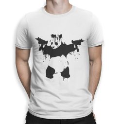 Banksy Panda With Guns T-Shirt